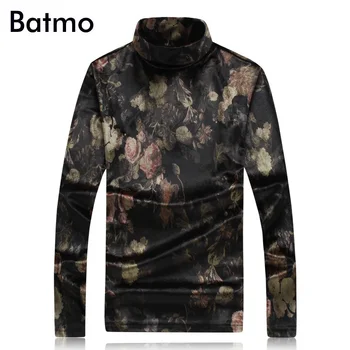 2018 autumn new high quality Men's fashion long sleeves shirts,British style Flower printed turtleneck gold velvet shirt,M-5XL
2018 autumn new high quality Men's fashion long sleeves shirts,British style Flower printed turtleneck gold velvet shirt,M-5XL