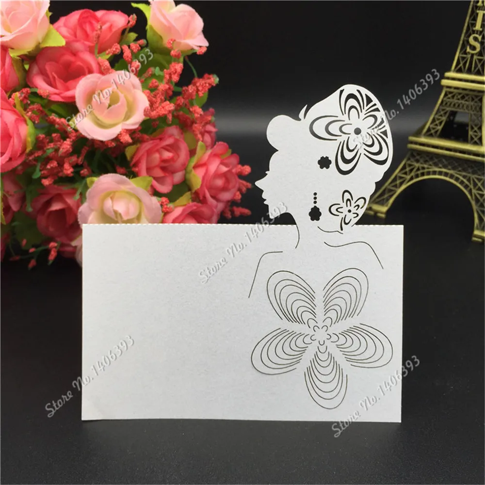 50Pcs/lot Laser Cut Flower Beauty Wedding Party Table Name Place Cards Wedding Table Decoration Wedding Favors Supplies
50Pcs/lot Laser Cut Flower Beauty Wedding Party Table Name Place Cards Wedding Table Decoration Wedding Favors Supplies