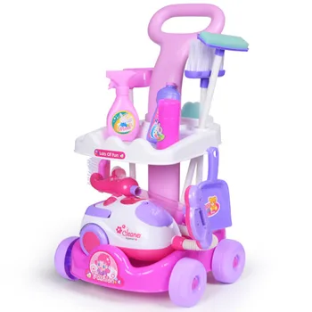 New 4 Typs 1 Pcs/Set Pretend Play Toy Simulation Vacuum Cleaner Cart Cleaning Dust Tools Baby Kids Play House Doll Accessories
New 4 Typs 1 Pcs/Set Pretend Play Toy Simulation Vacuum Cleaner Cart Cleaning Dust Tools Baby Kids Play House Doll Accessories