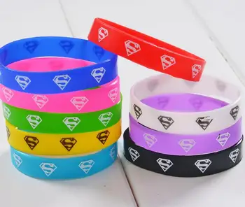 Free Shipping 100 pcs Popular Superman Wristband Silicone Promotion Gift Filled In Color Bracelet R-310
Free Shipping 100 pcs Popular Superman Wristband Silicone Promotion Gift Filled In Color Bracelet R-310