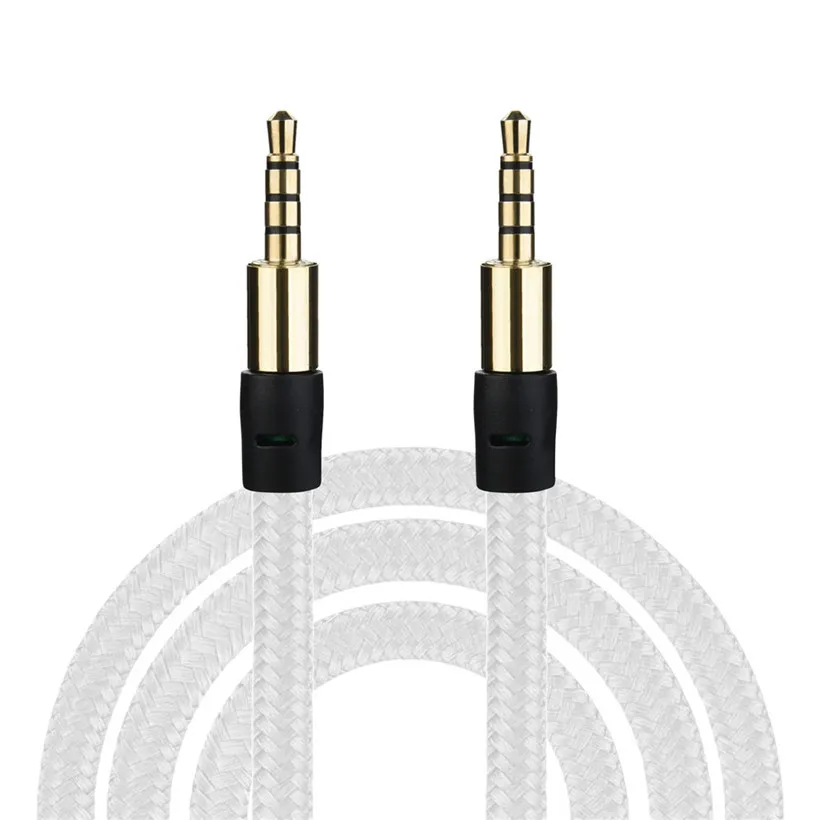 Braceletory good quality fashion white black 3.5mm aux audio cable for computers cars phones and speakers
Braceletory good quality fashion white black 3.5mm aux audio cable for computers cars phones and speakers