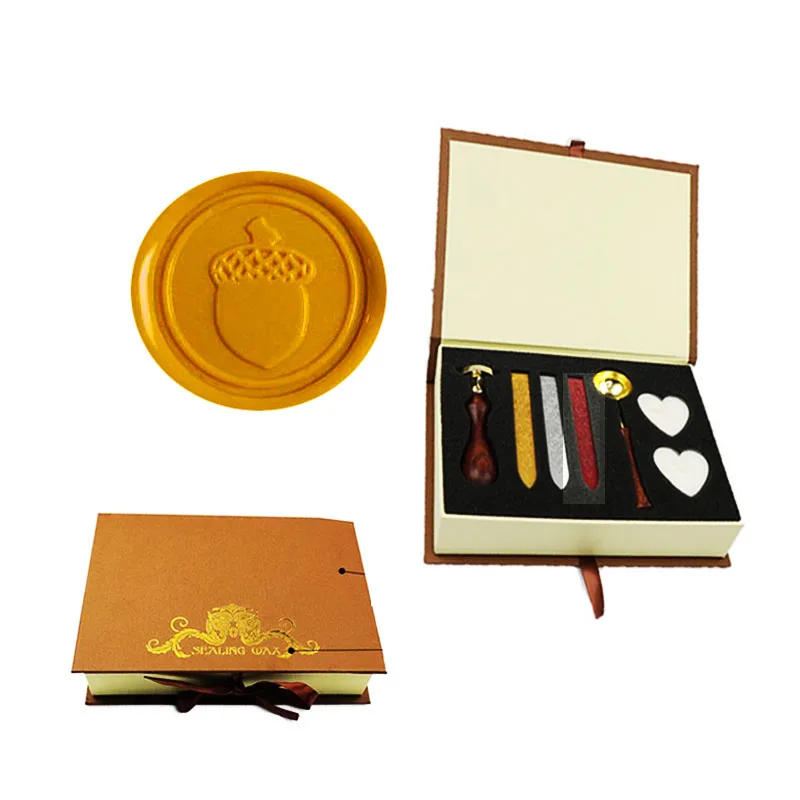 Vintage Pine Cones Custom Picture Logo Wedding Invitation Wax Seal Sealing Stamp Rosewood Handle Set Kit
Vintage Pine Cones Custom Picture Logo Wedding Invitation Wax Seal Sealing Stamp Rosewood Handle Set Kit