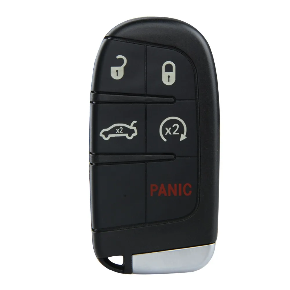 5 Button 433MHz Replacement New Keyless Entry Uncut Smart Key Fob for 2014-2015 Jeep Grand Cherokee M3N40821302 J210
5 Button 433MHz Replacement New Keyless Entry Uncut Smart Key Fob for 2014-2015 Jeep Grand Cherokee M3N40821302 J210