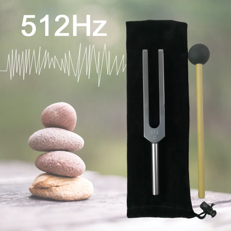 Medical Tuning Fork 512hz with Hammer for Ultimate Healing and Relaxation Frequency Neural Tuning Mining Ear Test Instrument
Medical Tuning Fork 512hz with Hammer for Ultimate Healing and Relaxation Frequency Neural Tuning Mining Ear Test Instrument