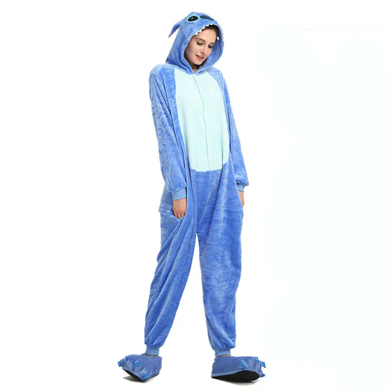 Flannel Stitch cartoon animal one-piece pajamas men and women winter coral fleece pajamas Cartoon onesie zipper onesie adult
Flannel Stitch cartoon animal one-piece pajamas men and women winter coral fleece pajamas Cartoon onesie zipper onesie adult