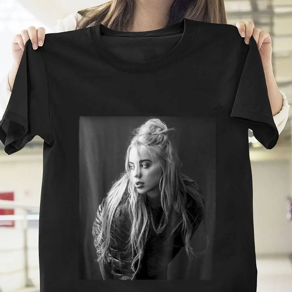 Billie Eilish Fans T Shirt We Love Billie Eilish Black Cotton Men S-3XL US Stock 100% Cotton T Shirts Brand Clothing Tops Tees
Billie Eilish Fans T Shirt We Love Billie Eilish Black Cotton Men S-3XL US Stock 100% Cotton T Shirts Brand Clothing Tops Tees