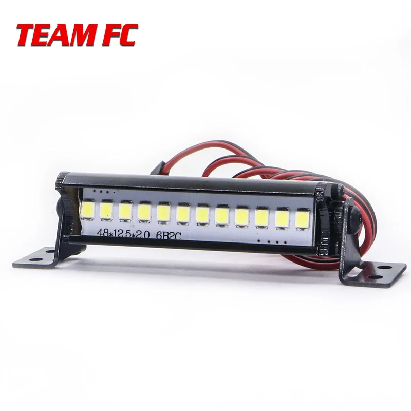 1PCS 55MM Super Bright 12LED Lights Bar for 1/10 RC Crawler Car Axial SCX10 90046 D90 Upgrade Parts
1PCS 55MM Super Bright 12LED Lights Bar for 1/10 RC Crawler Car Axial SCX10 90046 D90 Upgrade Parts