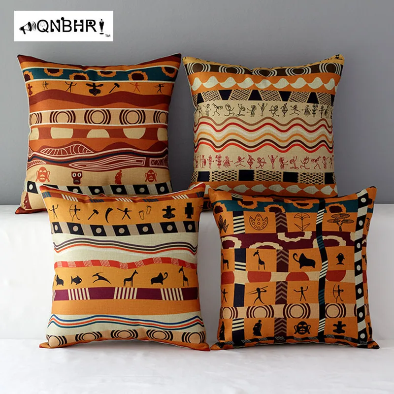 QNBHR pillowcase Cotton linen CushionSofa African style Humanities Animal pattern bed home furnishings decorative supplies
QNBHR pillowcase Cotton linen CushionSofa African style Humanities Animal pattern bed home furnishings decorative supplies