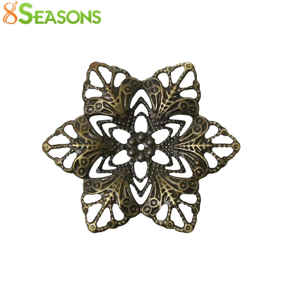 8SEASONS Embellishments Findings Filigree Wraps Connectors Flower Antique Bronze 3.5cm x 3.0cm,100 PCs
8SEASONS Embellishments Findings Filigree Wraps Connectors Flower Antique Bronze 3.5cm x 3.0cm,100 PCs