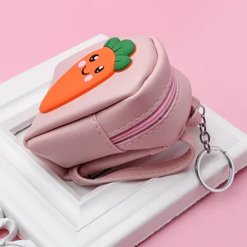 1Pcs Lovely Carrot Pattern PU Leather Mini Wallet Women's Coin Purse Zipper Key Bag Gifts for Girls Size: approx 8*9.5*5 cm
1Pcs Lovely Carrot Pattern PU Leather Mini Wallet Women's Coin Purse Zipper Key Bag Gifts for Girls Size: approx 8*9.5*5 cm