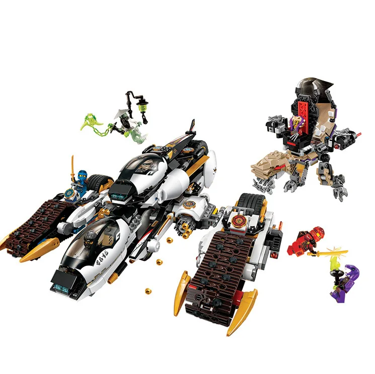 1167 pcs Ninjago 4-in-1 Vehicle Ultra Stealth Raider Chenosaurus Building Blocks Legoing Ninjagoes Sets Toys For Children Gifts
1167 pcs Ninjago 4-in-1 Vehicle Ultra Stealth Raider Chenosaurus Building Blocks Legoing Ninjagoes Sets Toys For Children Gifts