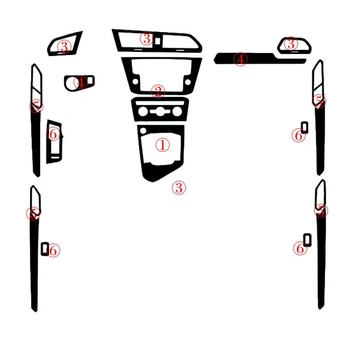 Car-Styling New 3D Carbon Fiber Car Interior Center Console Color Change Molding Sticker Decals For VolksWagen Tiguan
Car-Styling New 3D Carbon Fiber Car Interior Center Console Color Change Molding Sticker Decals For VolksWagen Tiguan