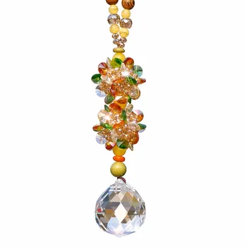 H&D Colorful Hanging Crystal Ball Prisms Chandelier Fengshui Ornament Suncatcher Rear View Mirror Car Charm Decor
H&D Colorful Hanging Crystal Ball Prisms Chandelier Fengshui Ornament Suncatcher Rear View Mirror Car Charm Decor