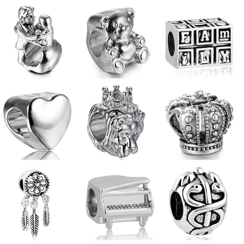 2019 new 1pc european metal alloy beart lion love couple crown piano diy bead Fit Pandora Charms Bracelet for women men F161
2019 new 1pc european metal alloy beart lion love couple crown piano diy bead Fit Pandora Charms Bracelet for women men F161