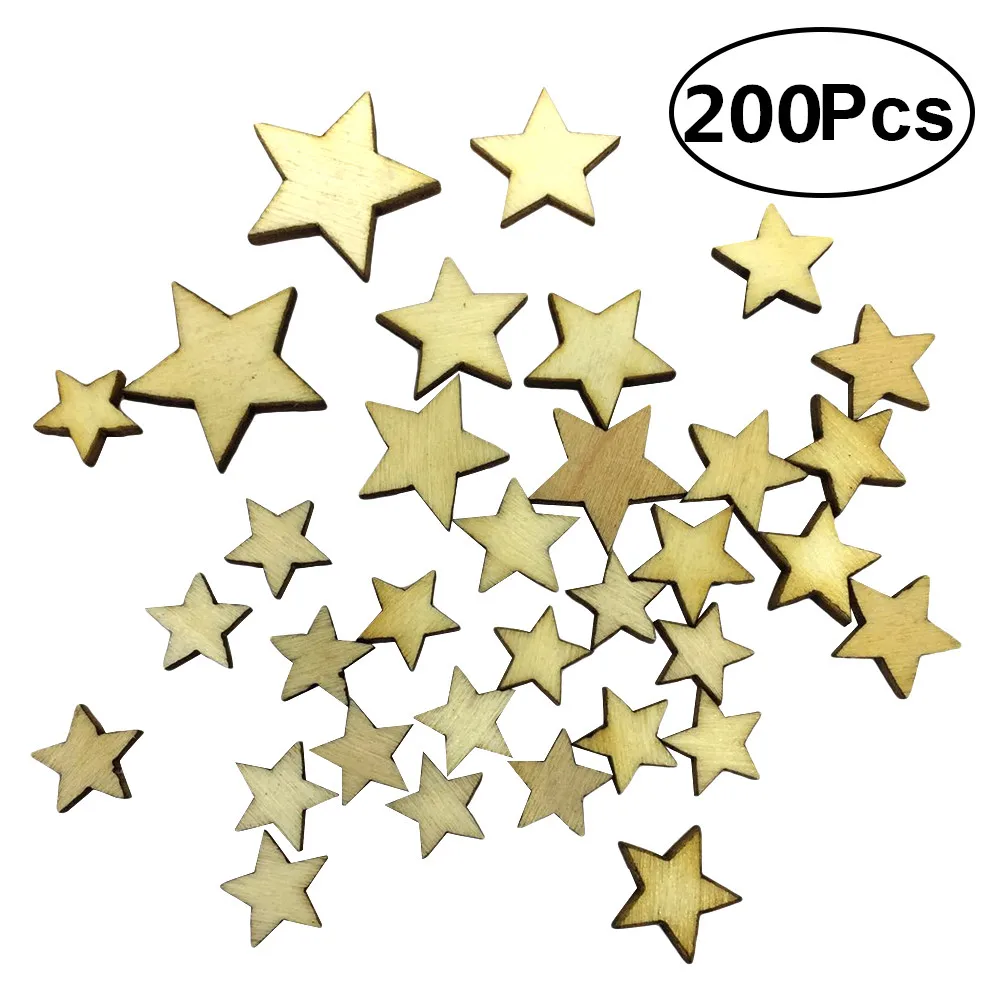 200pcs Mixed Size Blank Star Wood Slices Discs for DIY Crafts Wooden Stars Natural Unfinished Wooden Star Woodpeckers
200pcs Mixed Size Blank Star Wood Slices Discs for DIY Crafts Wooden Stars Natural Unfinished Wooden Star Woodpeckers