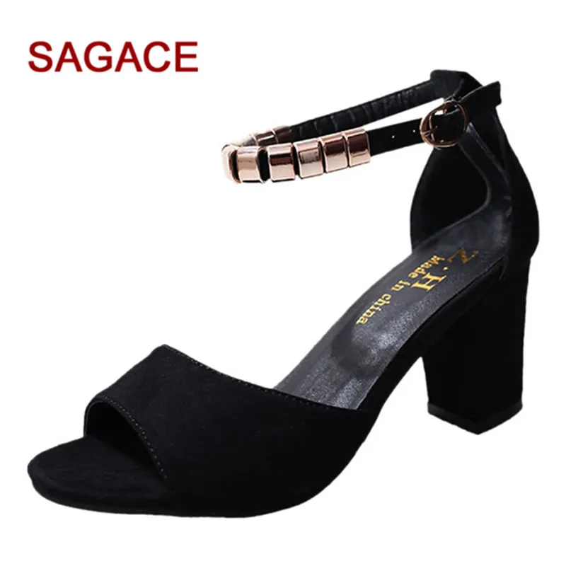 SAGACE Ladies Pumps Fashion Women Ladies Buckle Strap Sandals Ankle Mid Heel Party Open Toe Shoes Sandalias Mujer 2019
SAGACE Ladies Pumps Fashion Women Ladies Buckle Strap Sandals Ankle Mid Heel Party Open Toe Shoes Sandalias Mujer 2019