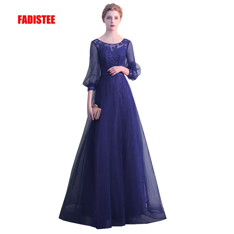 FADISTEE New arrival Gorgeous style dress evening dresses Vestido de Festa A-line three quarter sleeves gown prom lace style
FADISTEE New arrival Gorgeous style dress evening dresses Vestido de Festa A-line three quarter sleeves gown prom lace style