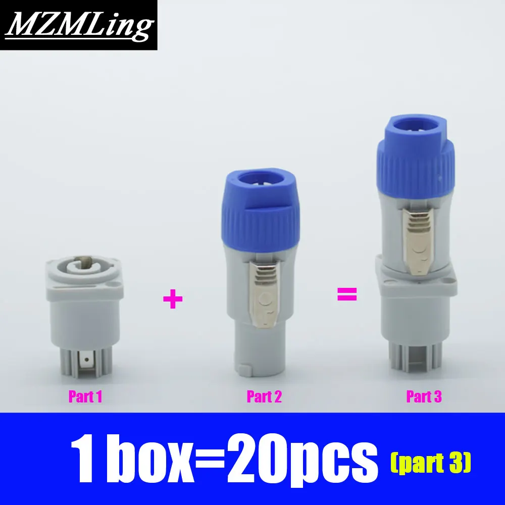 Power Connector Power In/Out For DMX512 Moving Head Light DJ /Bar /Party /Show /Stage Light Stage Machine Powercon
Power Connector Power In/Out For DMX512 Moving Head Light DJ /Bar /Party /Show /Stage Light Stage Machine Powercon