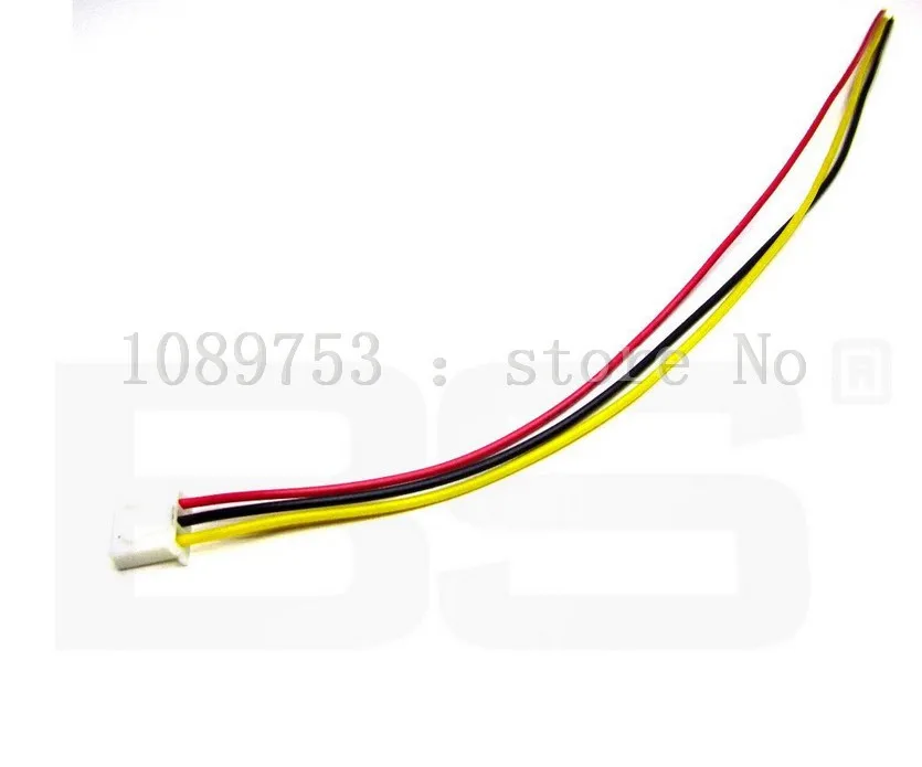 20PCS JST XH 2.54-3 Pin Battery Connector Plug Male with 100MM Wire