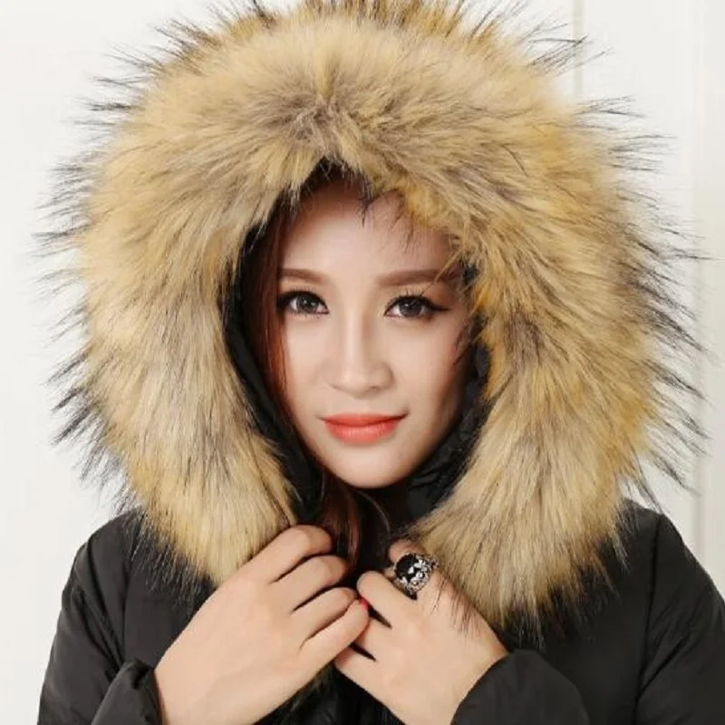 High Quality Raccoon Fur Collar Winter Warm Scarf For Women Coat Straight Detachable Faux Fox Fur Sarf Collar 9 Colors
High Quality Raccoon Fur Collar Winter Warm Scarf For Women Coat Straight Detachable Faux Fox Fur Sarf Collar 9 Colors