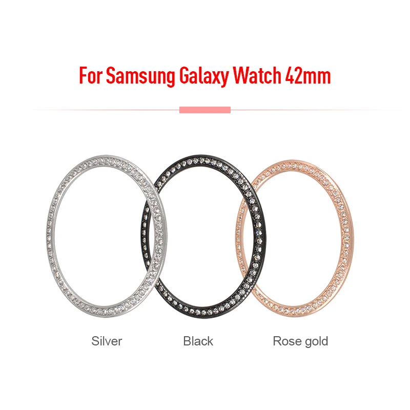 42/46mm Metal Bezel Diamond Steel Scale ring For Samsung Galaxy Watch Ring Adhesive Cover Anti Scratch smart watch accessories
42/46mm Metal Bezel Diamond Steel Scale ring For Samsung Galaxy Watch Ring Adhesive Cover Anti Scratch smart watch accessories