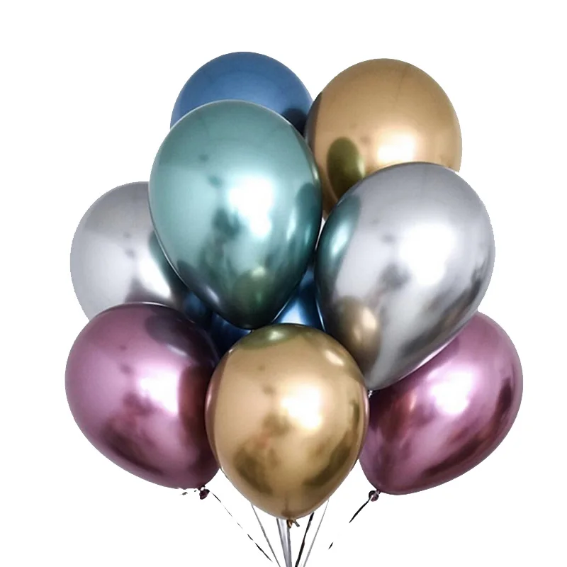10pcs/lot 12inch super metallic balloons Wedding Birthday Party Decor Princess Party Supplies Latex metallic Balloons
10pcs/lot 12inch super metallic balloons Wedding Birthday Party Decor Princess Party Supplies Latex metallic Balloons