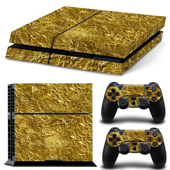 Free drop shipping gold skin protector front and back for PS4 console and 2 controllers skin sticker decals covers #TN-P4-1222
Free drop shipping gold skin protector front and back for PS4 console and 2 controllers skin sticker decals covers #TN-P4-1222