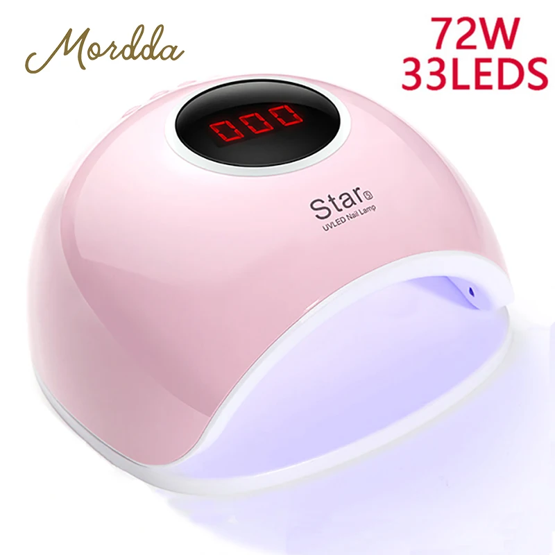 MORDDA 72W Nail Lamp For Manicure UV LED Lamp Nail Dryer Curing All Gels Polish Hybrid Varnish Ice Lamp Nail Art Tool Gel Lamp
MORDDA 72W Nail Lamp For Manicure UV LED Lamp Nail Dryer Curing All Gels Polish Hybrid Varnish Ice Lamp Nail Art Tool Gel Lamp