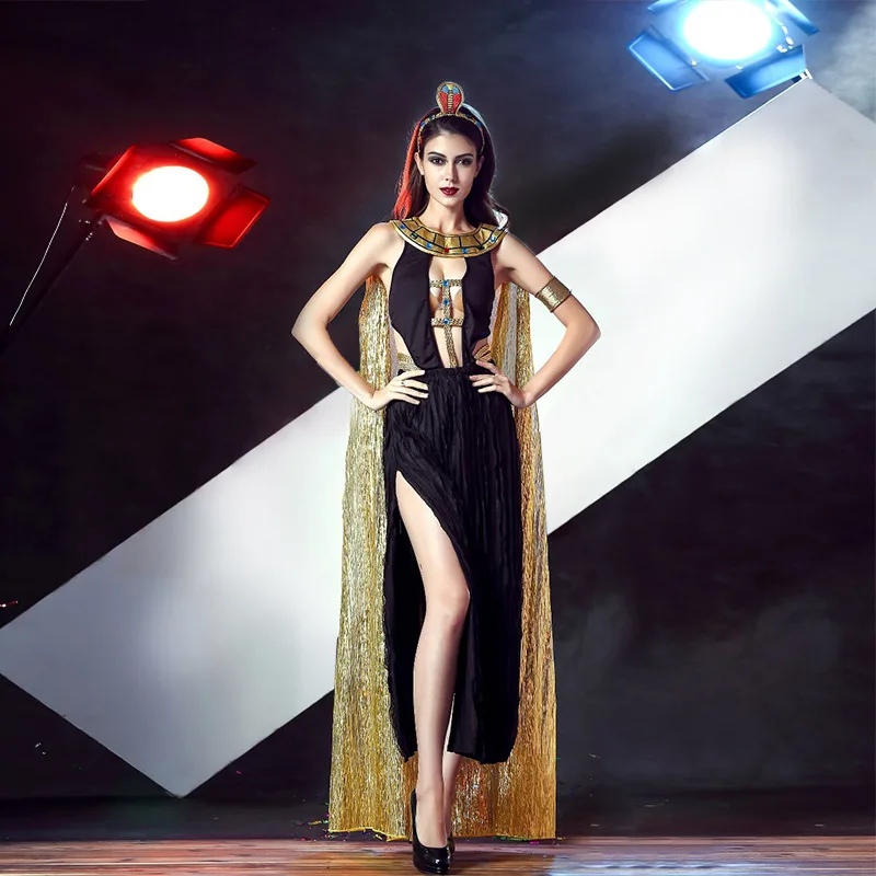 New Adult Halloween Ancient Egypt Great Egyptian Palace Cleopatra Queen Dress Cosplay Dancer Party Show Nightclub Costume
New Adult Halloween Ancient Egypt Great Egyptian Palace Cleopatra Queen Dress Cosplay Dancer Party Show Nightclub Costume