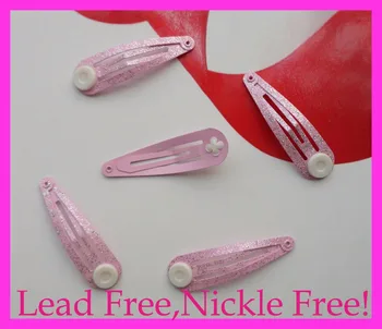 50PCS 5.0cm 2.0" Silver Glitter Finish Light Pink Metal Snap Clips with 9mm pads at nickle free lead free,bling bling hairpins
50PCS 5.0cm 2.0" Silver Glitter Finish Light Pink Metal Snap Clips with 9mm pads at nickle free lead free,bling bling hairpins
