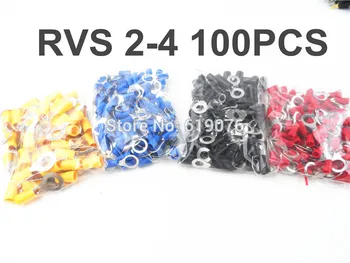 100PCS RVS2-4 Ring Insulated Wire Connector Electrical Crimp Terminal Cable Wire Connector for 1.5-2.5mm2(A.W.G.16-14)
100PCS RVS2-4 Ring Insulated Wire Connector Electrical Crimp Terminal Cable Wire Connector for 1.5-2.5mm2(A.W.G.16-14)