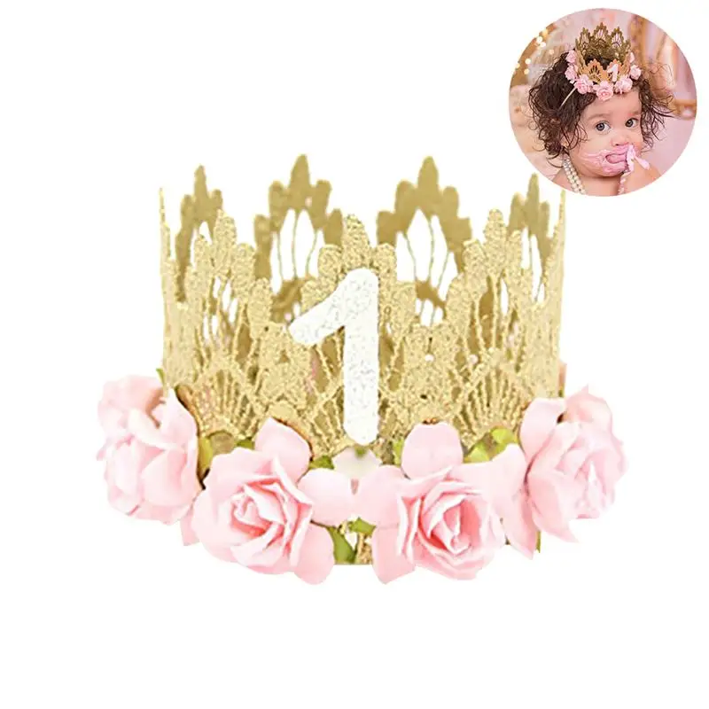 Birthday Hats Decor Cap One First Birthday Hat Lace Flower Princess Crown 1st Year Old Number Birthday Party Decorations Kids
Birthday Hats Decor Cap One First Birthday Hat Lace Flower Princess Crown 1st Year Old Number Birthday Party Decorations Kids