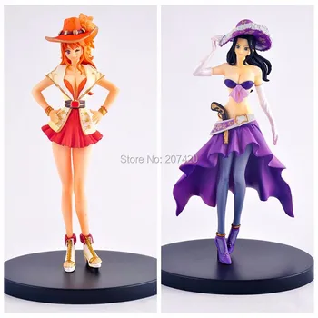 18cm Anime One Piece Nico Robin Nami Grandline Lady 15th Anniversary PVC Action Figure Model Toy
18cm Anime One Piece Nico Robin Nami Grandline Lady 15th Anniversary PVC Action Figure Model Toy