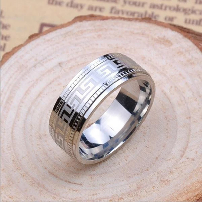 Men Round Titanium Ring Jewelry Romantic Steel Rings For Men Size 8-11 2019 Trendy Personality Hot Sell Silver
Men Round Titanium Ring Jewelry Romantic Steel Rings For Men Size 8-11 2019 Trendy Personality Hot Sell Silver