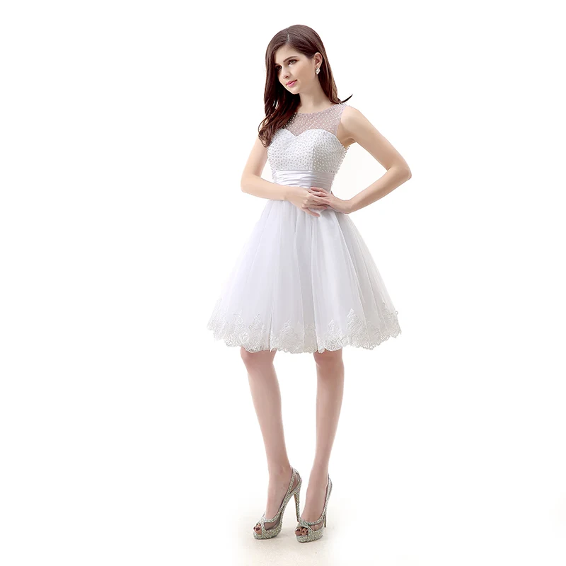 Short White Peal With Lace Puffy Ball Gown Prom Dresses Plus Size 2019 Short Prom Dress Sexy Ballgown Vestidos Elegantes De Gala 
Short White Peal With Lace Puffy Ball Gown Prom Dresses Plus Size 2019 Short Prom Dress Sexy Ballgown Vestidos Elegantes De Gala