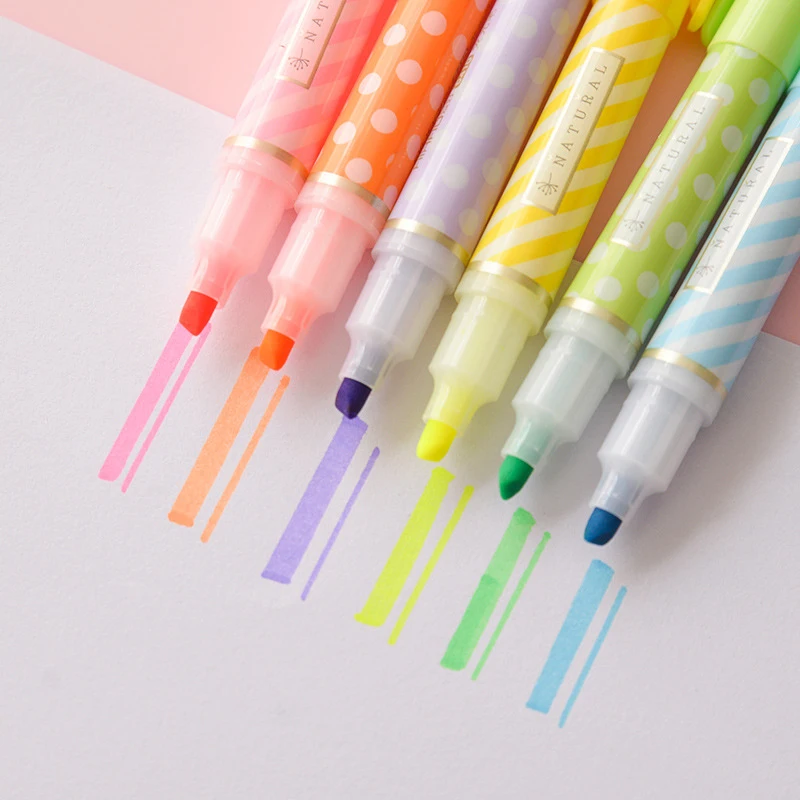 6pcs/set 6 Color 7.9cm Mini Portable Highlighter Marker Fluorescent Pen Schoolchild Painting Stationery Doodle Pen School Supply
6pcs/set 6 Color 7.9cm Mini Portable Highlighter Marker Fluorescent Pen Schoolchild Painting Stationery Doodle Pen School Supply