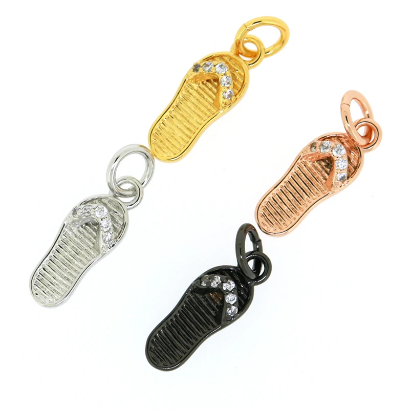 10pcs Slippers Charm 3D AntiqueFlip Flops Pendants,Paved Cubic Zirconia CZ For Jewelry Making DIY Jewelry Fashion Jewelry
10pcs Slippers Charm 3D AntiqueFlip Flops Pendants,Paved Cubic Zirconia CZ For Jewelry Making DIY Jewelry Fashion Jewelry