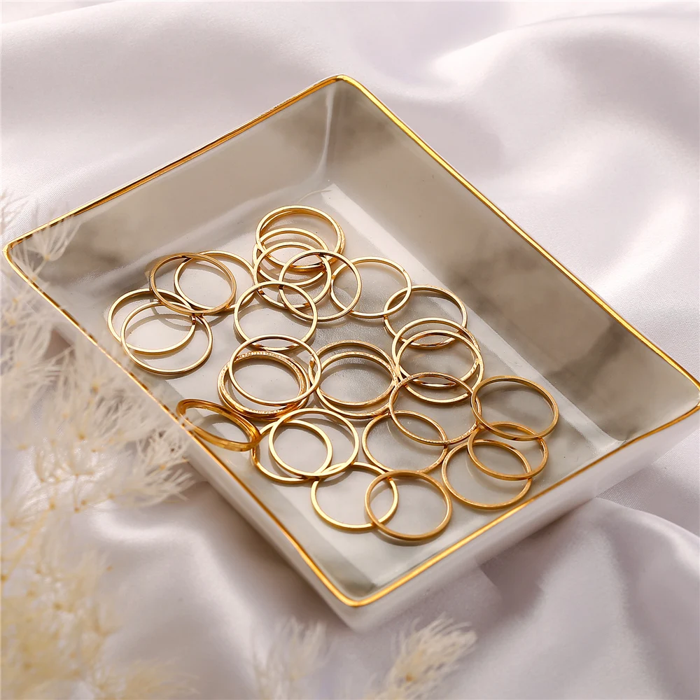 IF YOU 30pcs/set Single Fashion Round Rings For Girl Women Men Finger Swimming Ring Vintage Statement Wholesale Jewelry 2019 New
IF YOU 30pcs/set Single Fashion Round Rings For Girl Women Men Finger Swimming Ring Vintage Statement Wholesale Jewelry 2019 New