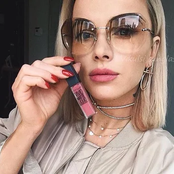2017 Pink Gradient Rimless Sunglasses For Women Oversized Eyewear New Fashion Sun Glasses Female Summer Travel Essential UV400
2017 Pink Gradient Rimless Sunglasses For Women Oversized Eyewear New Fashion Sun Glasses Female Summer Travel Essential UV400