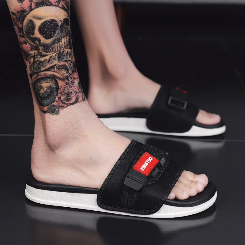 4 Color Men Slippers 2019 Summer Mens Shoes Casual Breathable Beach Sandals Slippers Wedge Flip Flops Men Slides Flat
4 Color Men Slippers 2019 Summer Mens Shoes Casual Breathable Beach Sandals Slippers Wedge Flip Flops Men Slides Flat