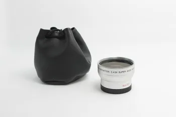 37mm Wide Angle Lens 0.45x with Macro 37 mm Wide-angle Optical Lenses for Camera Camcorder Silver
37mm Wide Angle Lens 0.45x with Macro 37 mm Wide-angle Optical Lenses for Camera Camcorder Silver