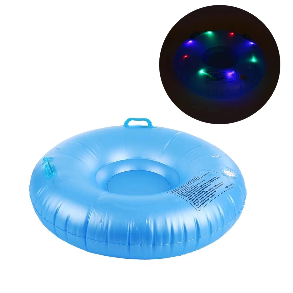80cm LED Skiing Inflatable Ring Single Thick Flash Rider Ski Snow Tube Durable PVC Sleds with Two Sturdy Handles Kids Gift
80cm LED Skiing Inflatable Ring Single Thick Flash Rider Ski Snow Tube Durable PVC Sleds with Two Sturdy Handles Kids Gift