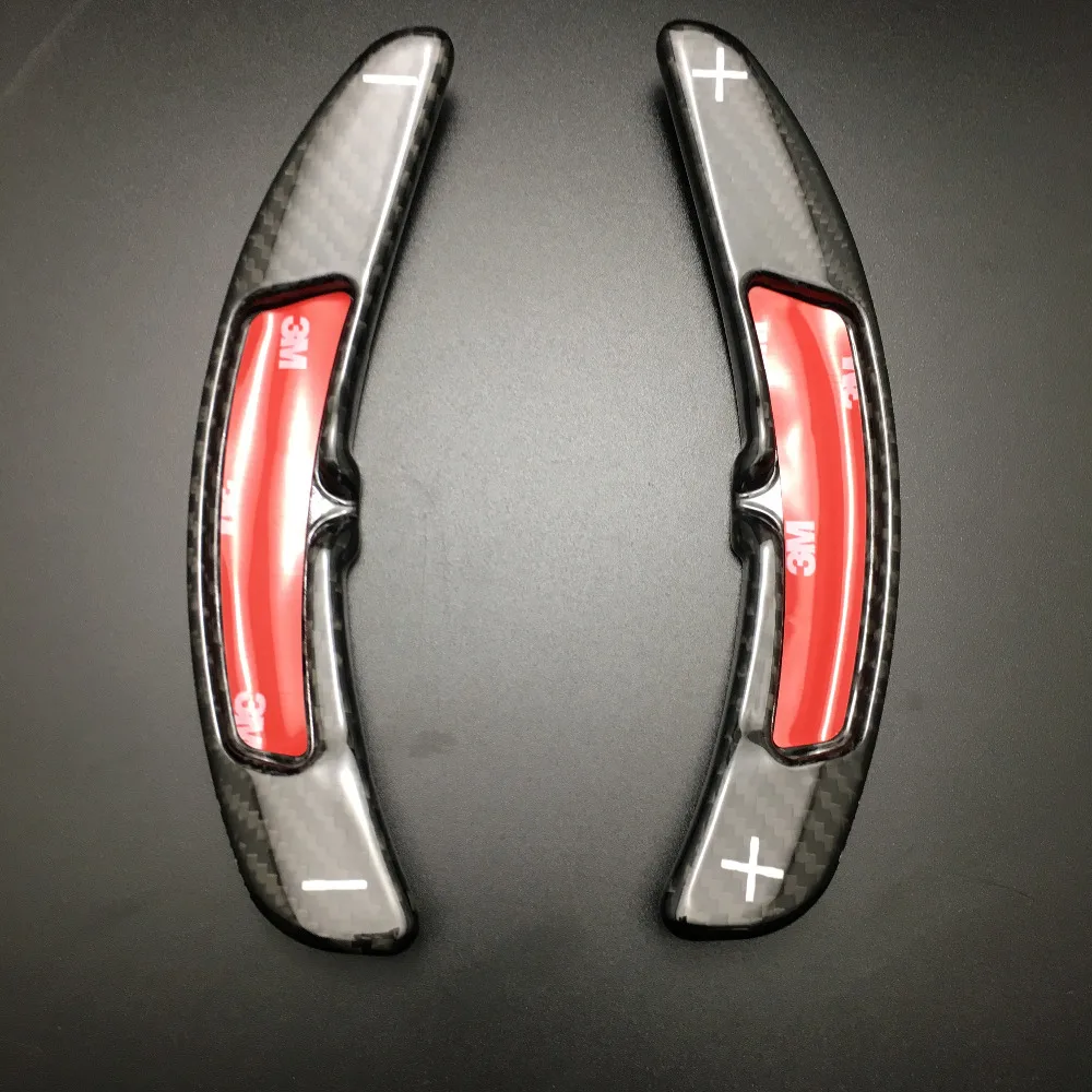 Car Styling 100% Carbon Fiber Steering Wheel Paddle Shifter Extension Trim For Porsche Cayenne S GTS Turbo and Turbo S 2011-2016
Car Styling 100% Carbon Fiber Steering Wheel Paddle Shifter Extension Trim For Porsche Cayenne S GTS Turbo and Turbo S 2011-2016