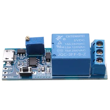 5V-30V Wide Voltage Trigger Delay Timer Relay Conduction Relay Module Time Delay Switch
5V-30V Wide Voltage Trigger Delay Timer Relay Conduction Relay Module Time Delay Switch