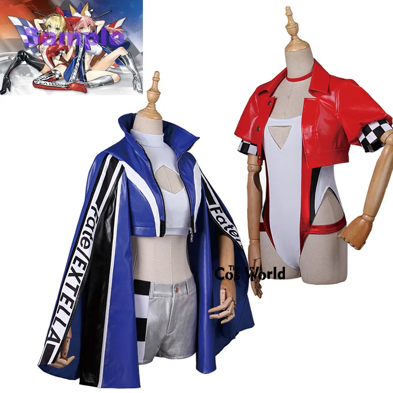 Fate EXTELLA EXTRA Tamamo no Mae Nero Saber Racing Suit Jackets Uniform Outfit Anime Cosplay Costumes
Fate EXTELLA EXTRA Tamamo no Mae Nero Saber Racing Suit Jackets Uniform Outfit Anime Cosplay Costumes