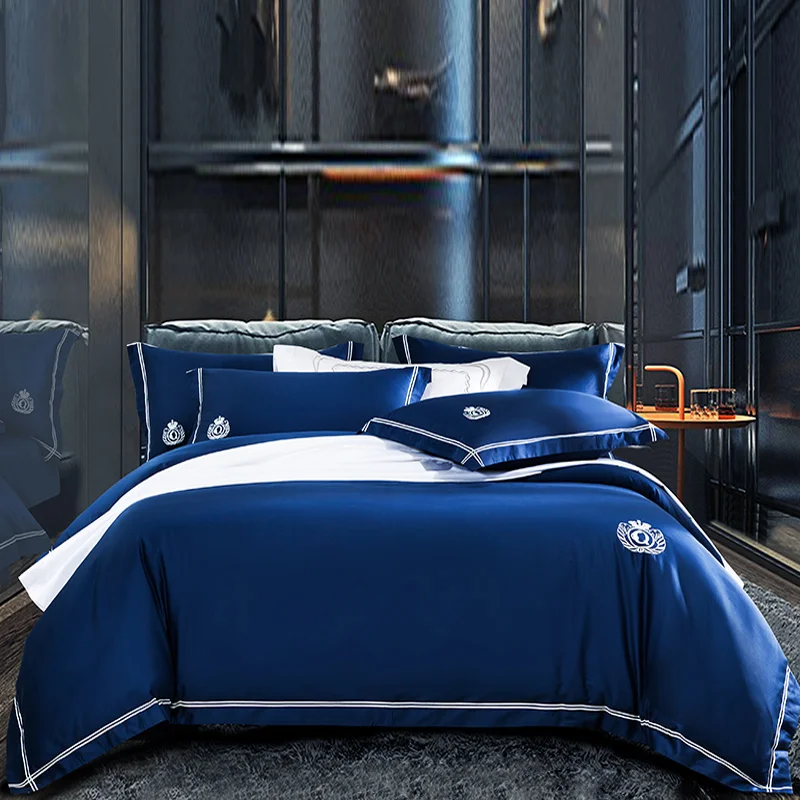 Hotel Style Bedding Set 60S 13372 Pure Cotton Duvet Cover Pillowcases Flat Bedclothes Solid Color Bedlinen Queen King Size
Hotel Style Bedding Set 60S 13372 Pure Cotton Duvet Cover Pillowcases Flat Bedclothes Solid Color Bedlinen Queen King Size