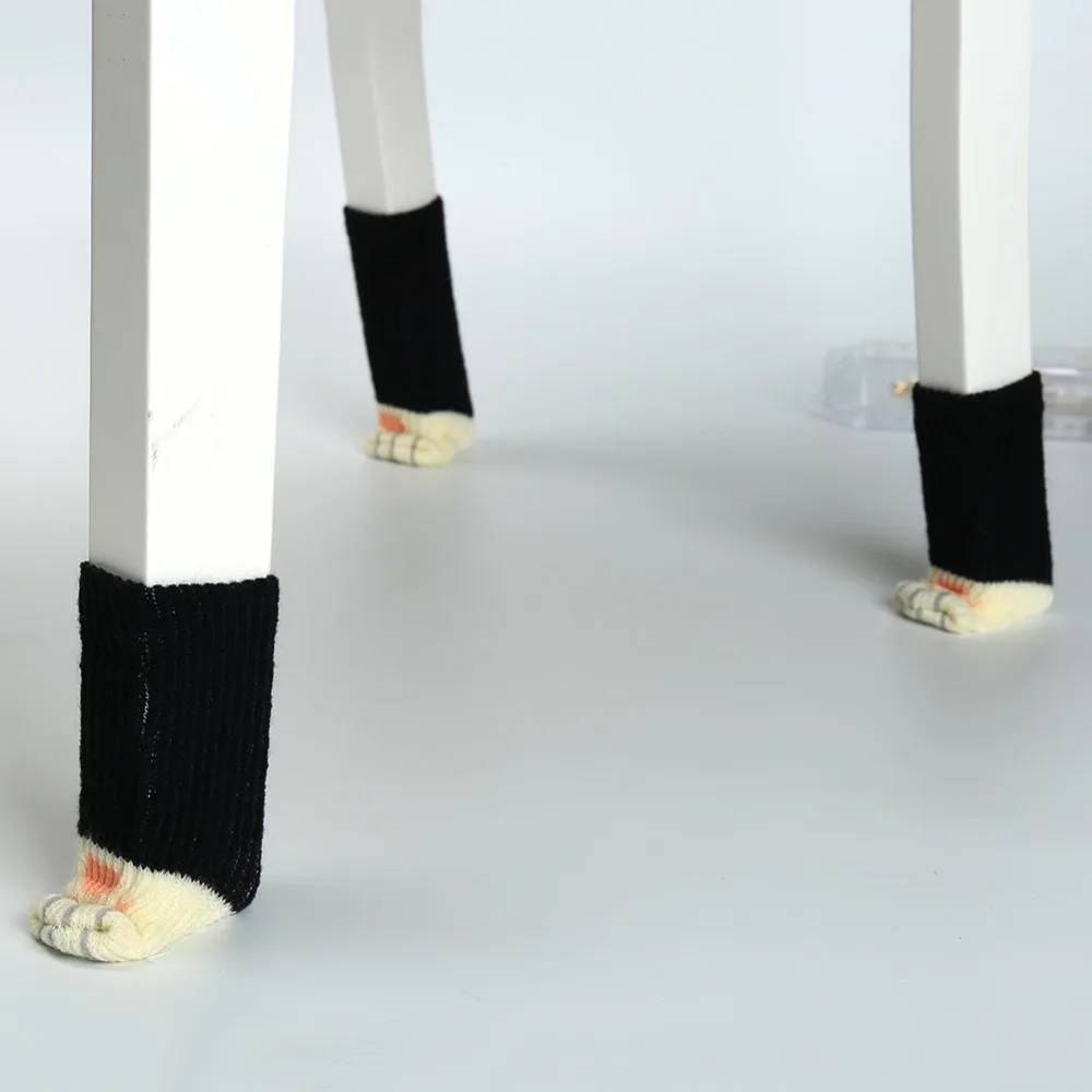 4pcs /set Cute Cat Paw Table Chair Foot Leg Knit Cover Protector Socks Sleeve Protector
4pcs /set Cute Cat Paw Table Chair Foot Leg Knit Cover Protector Socks Sleeve Protector