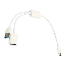 Type-C To USB 3.1 Female OTG Cable Adapter Type C Data Cord Connector For Macbook For Letv for Google/oneplus Dual-use Data