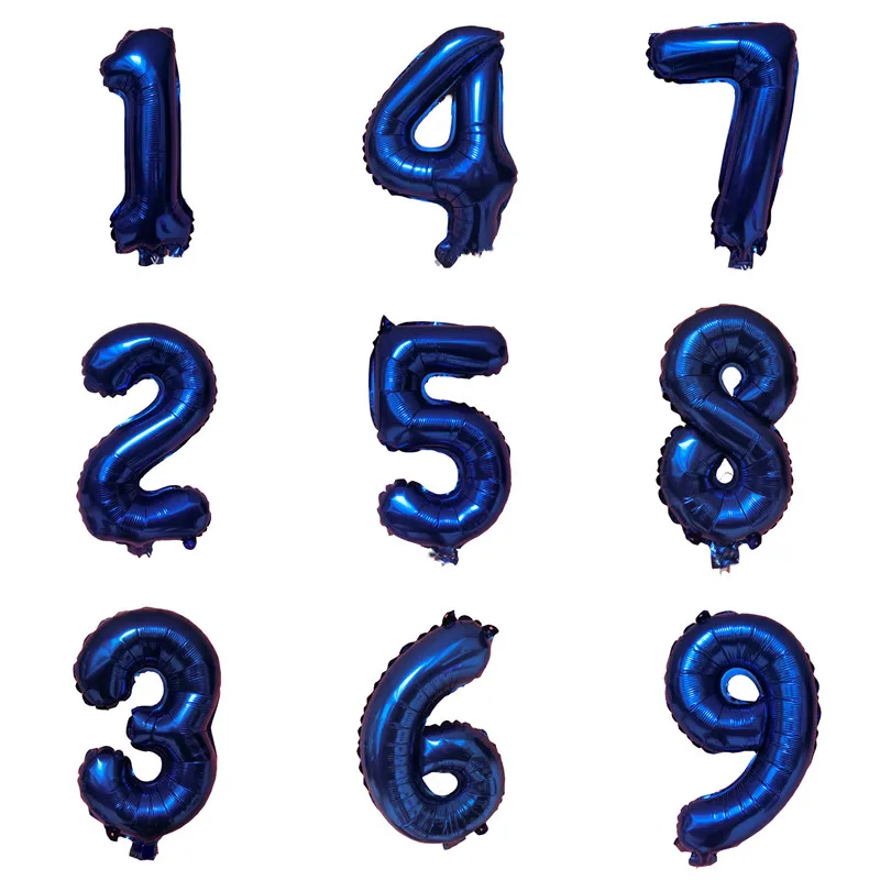 16 inch Foil Balloon Helium Number Balloons Wedding Decoration Birthday Party Souvenirs favors Blue Party Balloon
16 inch Foil Balloon Helium Number Balloons Wedding Decoration Birthday Party Souvenirs favors Blue Party Balloon