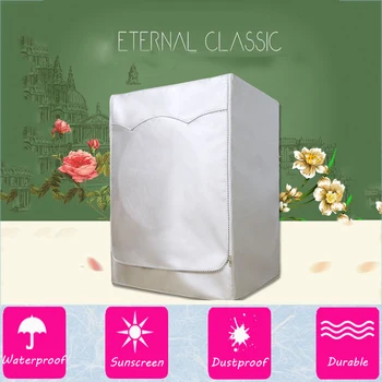 Fully Automatic Roller Washer Sunscreen Washing Machine Waterproof Cover Dryer Polyester Silver Dustproof Washing Machine Cover
Fully Automatic Roller Washer Sunscreen Washing Machine Waterproof Cover Dryer Polyester Silver Dustproof Washing Machine Cover